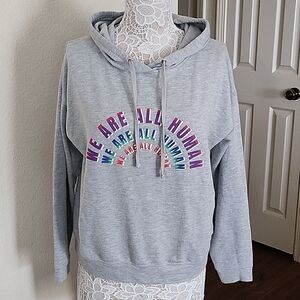 Feeling Proud Sweatshirt Hoodie Rainbowcore Gorpcore Cabincore Size Medium